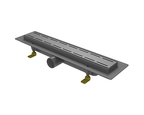 Душевой лоток Paini Line 450 CH450LC с Черной матовой решеткой