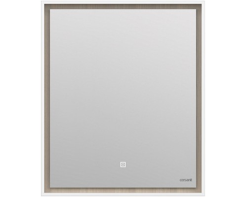 Зеркало Cersanit Louna 60 SP-LU-LOU60-Os с подсветкой Белый с сенсорным выключателем