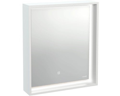 Зеркало Cersanit Louna 60 SP-LU-LOU60-Os с подсветкой Белый с сенсорным выключателем