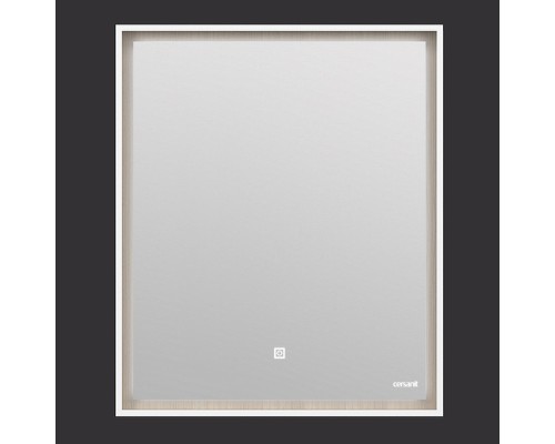 Зеркало Cersanit Louna 60 SP-LU-LOU60-Os с подсветкой Белый с сенсорным выключателем