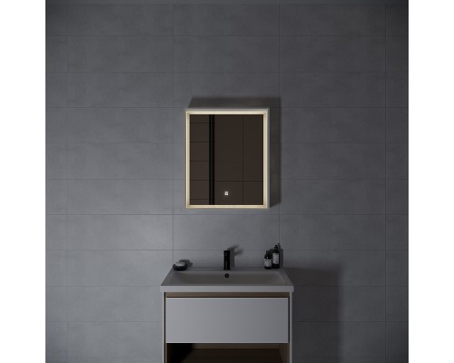 Зеркало Cersanit Louna 60 SP-LU-LOU60-Os с подсветкой Белый с сенсорным выключателем