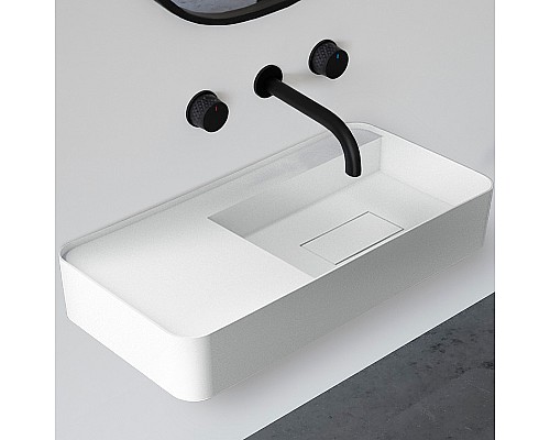 Раковина Abber Stein 80 AS2627-0.8 Белая матовая