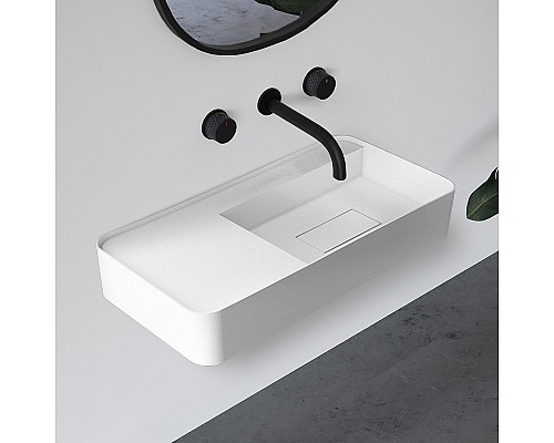 Раковина Abber Stein 80 AS2627-0.8 Белая матовая