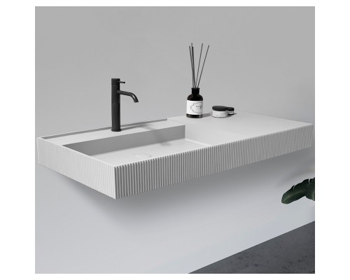 Раковина Abber Stein 120 AS2628 Белая матовая