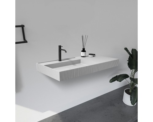 Раковина Abber Stein 120 AS2628 Белая матовая