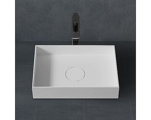 Раковина-чаша Abber Stein 50 AS2621 Белая матовая