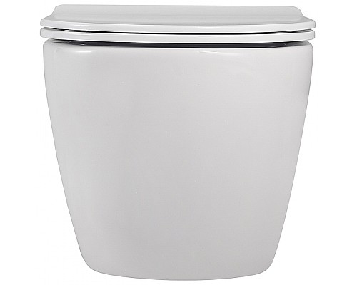 Комплект унитаза с инсталляцией Abber Bequem AC1100-AC0105-AC0120 с сиденьем Микролифт и клавишей смыва Хром