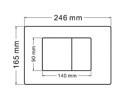 Комплект унитаза с инсталляцией Abber Bequem AC1100-AC0105-AC0120 с сиденьем Микролифт и клавишей смыва Хром