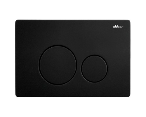 Комплект унитаза с инсталляцией Abber Bequem AC1100MB-AC0105-AC0121MB с сиденьем Микролифт и Черной матовой клавишей смыва