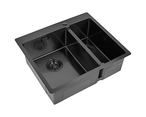 Кухонная мойка ZorG Light Grafit 59 ZL R 590-2-510-L GRAFIT Графит Кухонная мойка ZorG Light Grafit 59 ZL R 590-2-510-L GRAFIT Графит
