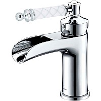 Смеситель для раковины Boheme Vogue 221-MR-W Хром