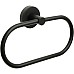 Кольцо для полотенец Fixsen Comfort Black FX-86011 Черное матовое