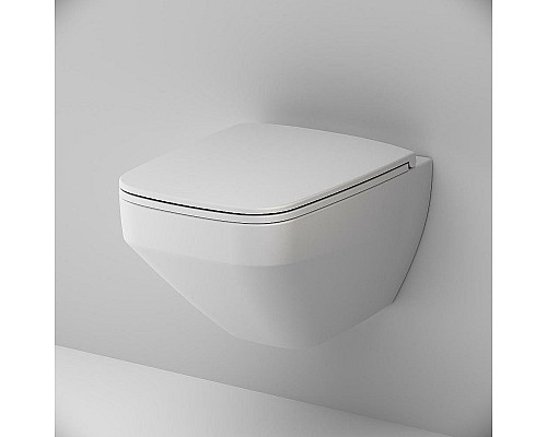 Унитаз AM.PM Inspire V2.0 FlashClean C50A1700MWSC подвесной Белый матовый с сиденьем микролифт