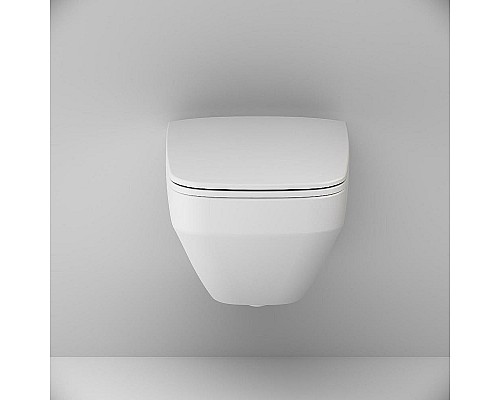Унитаз AM.PM Inspire V2.0 FlashClean C50A1700MWSC подвесной Белый матовый с сиденьем микролифт