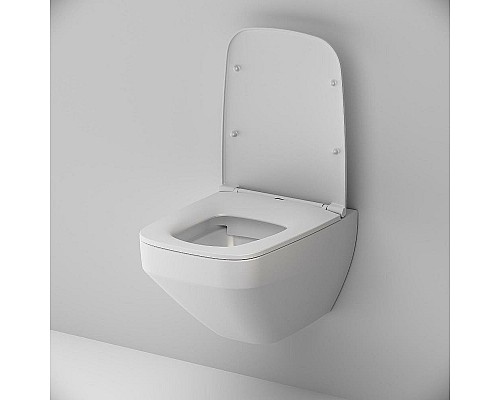 Унитаз AM.PM Inspire V2.0 FlashClean C50A1700MWSC подвесной Белый матовый с сиденьем микролифт