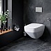 Унитаз AM.PM Inspire V2.0 FlashClean C50A1700MWSC подвесной Белый матовый с сиденьем микролифт