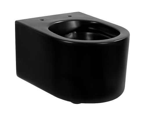 Унитаз Aquatek Мия AQ2004-MB подвесной Черный матовый с сиденьем Микролифт