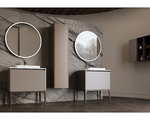 Шкаф пенал Astra Form Капелла 40 03110017 подвесной Белый