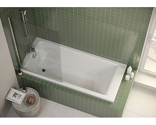 Акриловая ванна Roca Easy 170x80 ZRU9307624 без гидромассажа