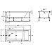 Акриловая ванна Roca Easy 170x80 ZRU9307624 без гидромассажа