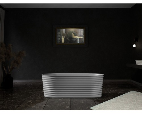 Ванна из искусственного камня Abber Stein 170x80 AS9650 без гидромассажа