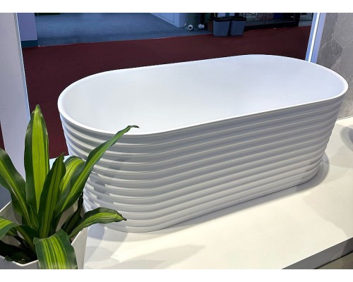 Ванна из искусственного камня Abber Stein 170x80 AS9650 без гидромассажа