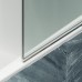 Шторка на ванну Maybah Glass 500x1400 поворотная на монопетле Золото стекло сатиновое