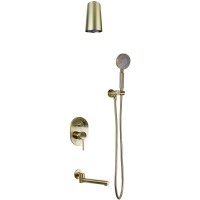 Душевая система Bronze de Luxe Scandi 14582-501BR Бронза