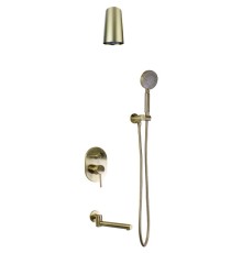 Душевая система Bronze de Luxe Scandi Бронза