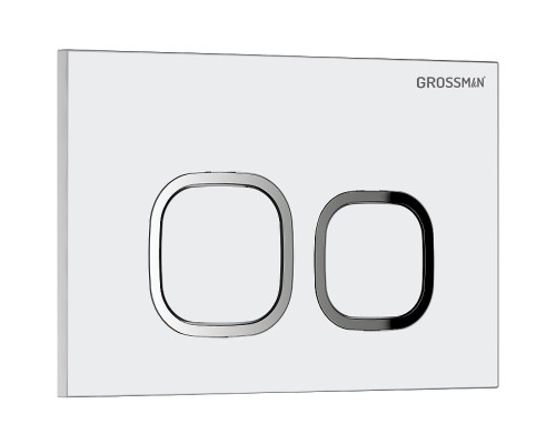 Клавиша смыва Grossman Cosmo Белая глянцевая