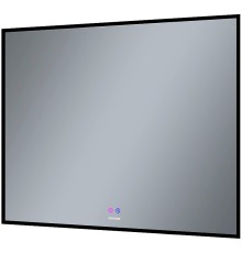 Зеркало Grossman Pragma-норма Black 90 с подсветкой Черное с сенсорным выключателем и подогревом