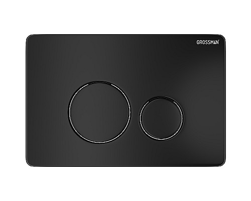 Клавиша смыва Grossman Style 700.K31.05.21M.21M Черная матовая