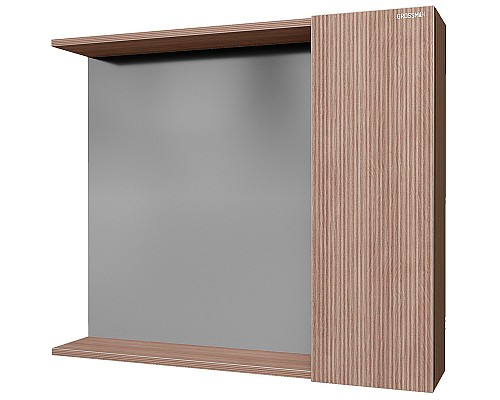 Зеркало со шкафом Grossman Юнит 80 208011 Кадена вуд