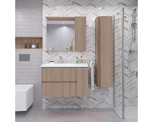 Зеркало со шкафом Grossman Юнит 80 208011 Кадена вуд