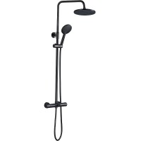 Душевая система Boch Mann Oglio B TS BM9649 с термостатом Черная