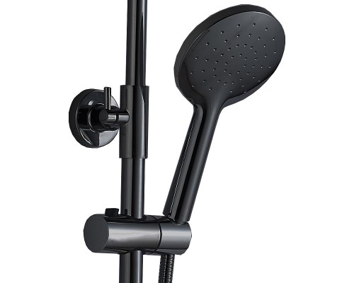 Душевая система Boch Mann Oglio B TS BM9649 с термостатом Черная