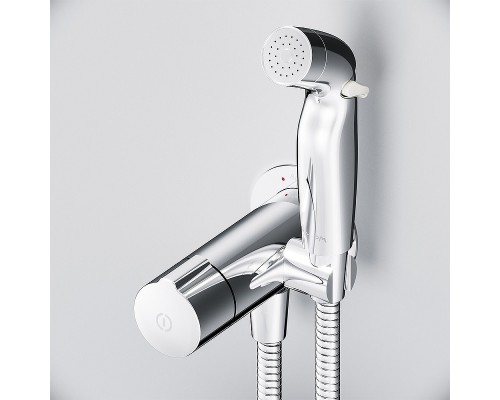 Гигиенический душ со смесителем AM.PM X-Joy TouchReel F0H85A500 Хром