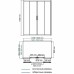 Душевой уголок WasserKRAFT Lippe 150x100 профиль Серебристый стекло прозрачное