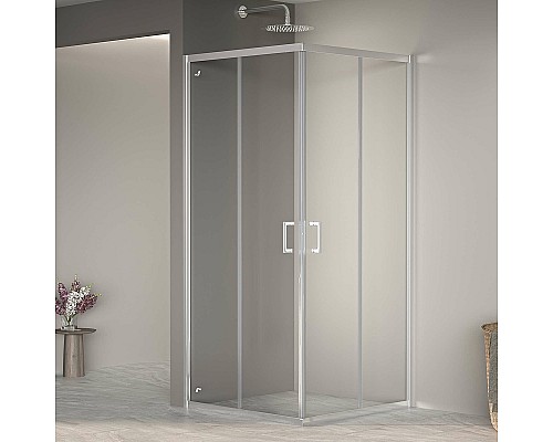 Душевой уголок RGW Passage PA-030 90x90 3508103099-11 профиль Хром стекло прозрачное