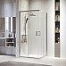 Душевой уголок RGW Passage PA-39 80x80 03083988-11 профиль Хром стекло прозрачное