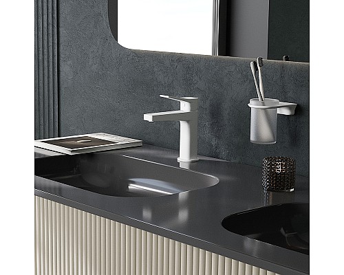 Смеситель для раковины WasserKRAFT Weil 2303 Белый матовый