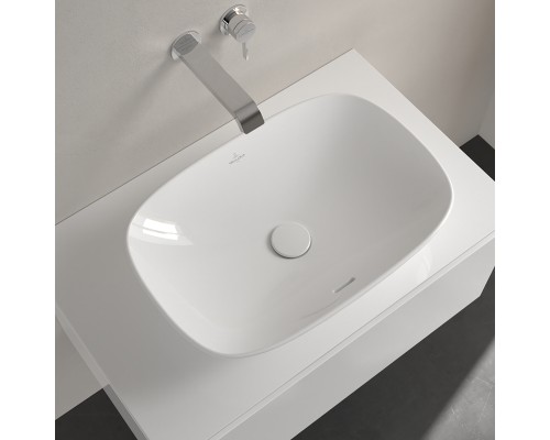 Раковина-чаша Villeroy&Boch Loop & Friends 56 Альпийский белый