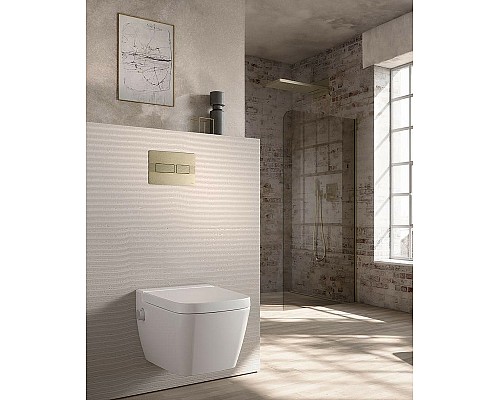 Клавиша смыва Tece Solid 9240437 Никель брашированный