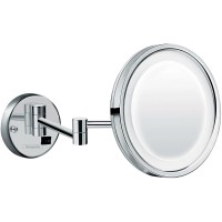 Косметическое зеркало Hansgrohe Logis Universal с подсветкой с увеличением Хром
