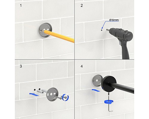 Полотенцедержатель Timo Saona 13052/00 Хром