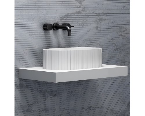 Раковина-чаша Abber Stein 56 AS2655 Белая матовая