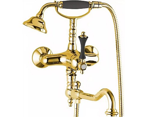 Смеситель для ванны Cezares Margot MARGOT-VDFM2-03/24-N Золото 24 карат