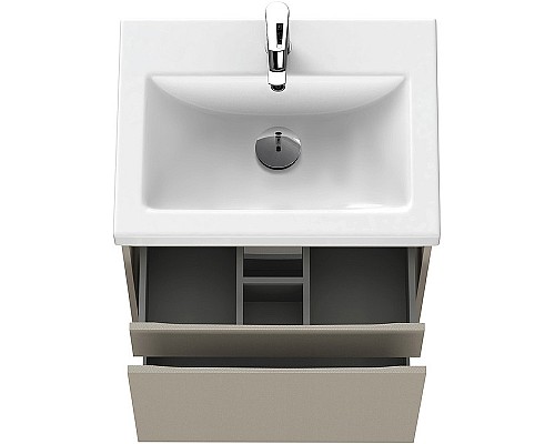 Тумба под раковину Cersanit Grande 60 64309 подвесная Бежевая