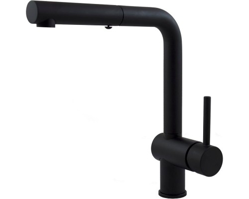 Смеситель для кухни Paffoni Light LIG285NO-MET Черный матовый