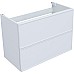 Тумба под раковину Aquanet Арт 90 313256 подвесная Белая матовая